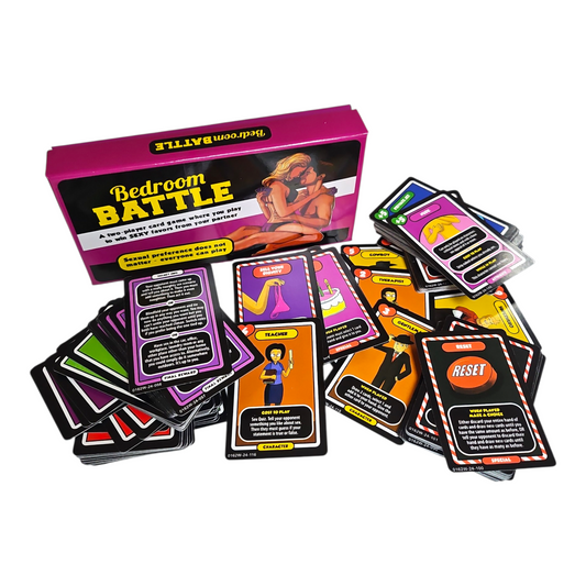 BEDROOM BATTLE Adult Card Game — view 2