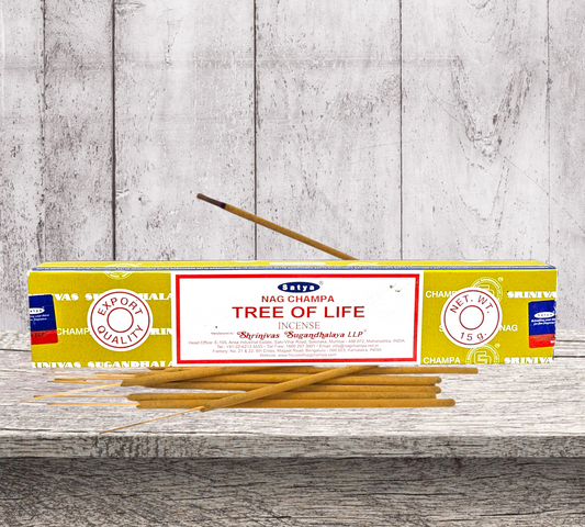 SATYA TREE OF LIFE Masala (Hand Rolled) Incense Sticks