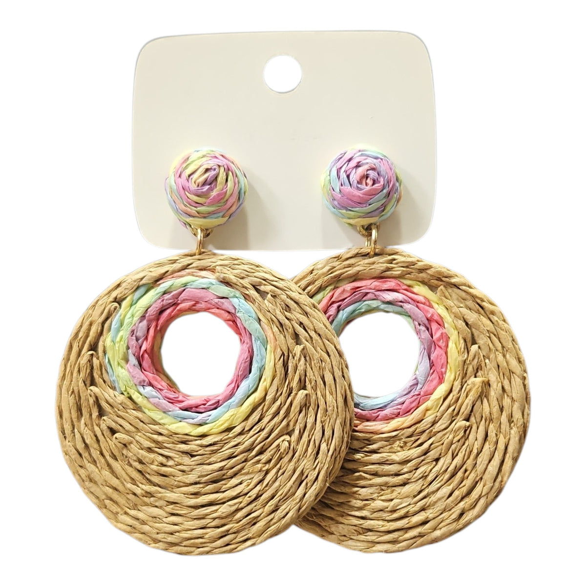 Woven Drop Earrings Set — view 4