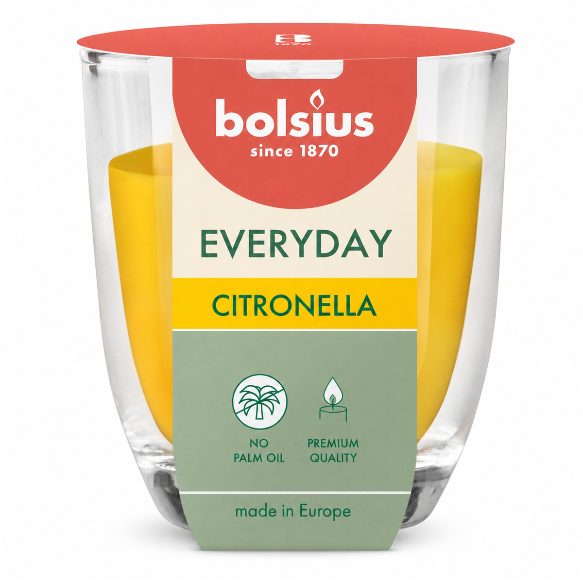 Bolsius EVERYDAY Scented Candle (Citronella)