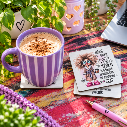 Sarcastic Coasters Set of 3 (B)