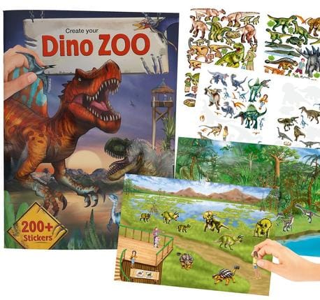 Dino Zoo Activity Book