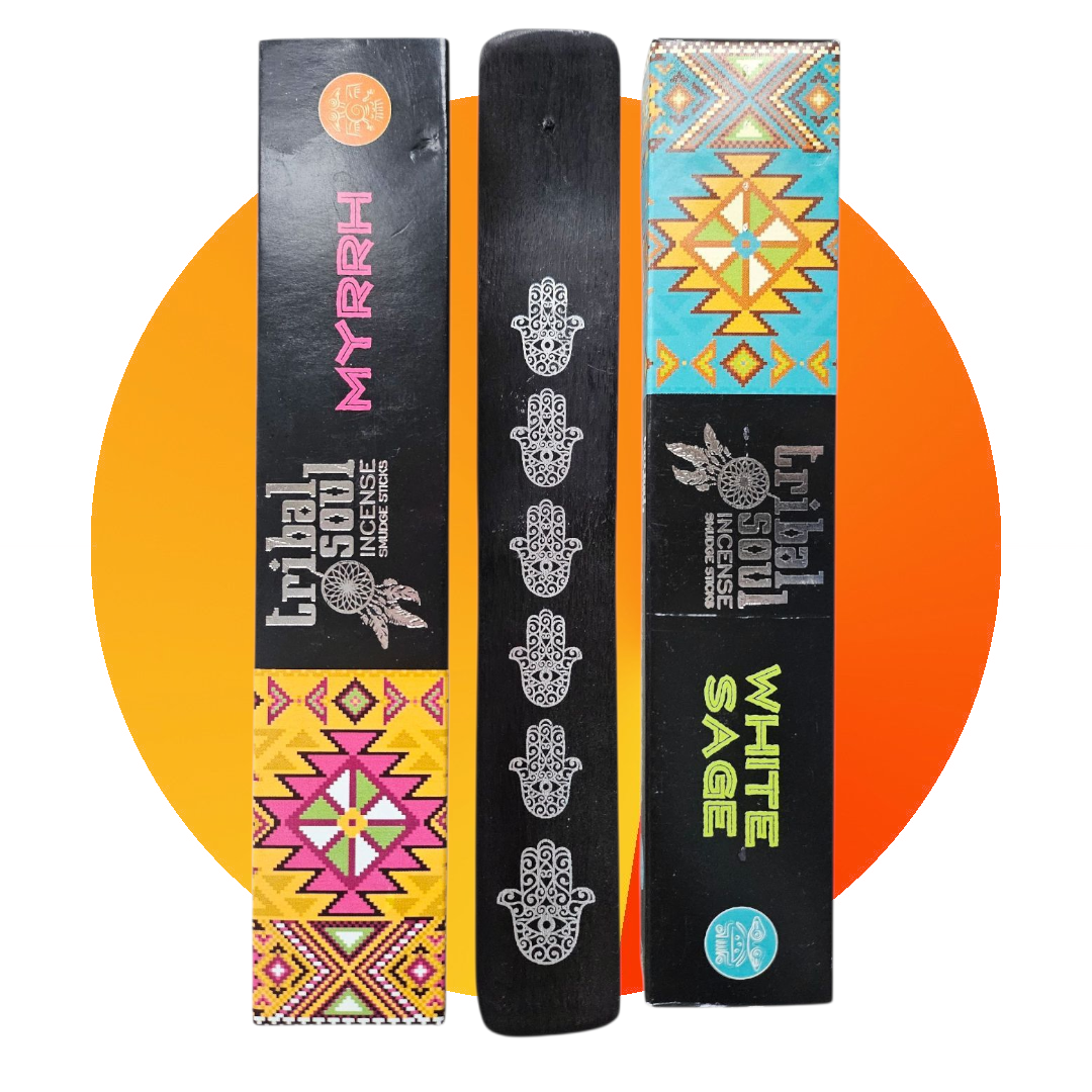 WHITE SAGE +MYRRH Smudge Sticks COMBO