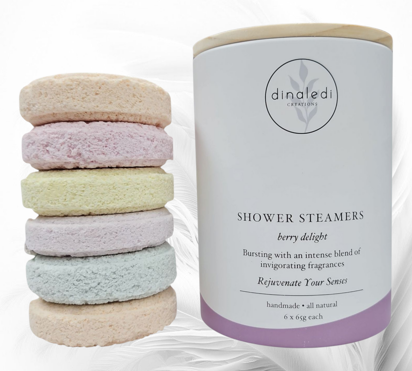 BERRY DELIGHT Shower Steamers Tub of 6