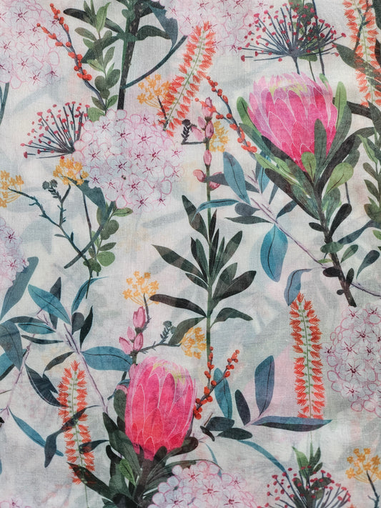 ELEGANT FLORAL SCARF #8 — view 2