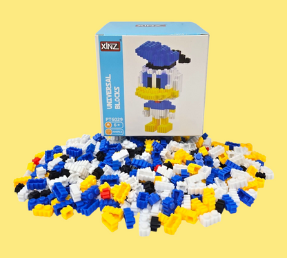 DONALD DUCK 3D PUZZLE BLOCK SET (709 Blocks)
