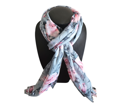 ELEGANT FLORAL SCARF #16