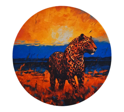 AFRICAN LEOPARD COASTER