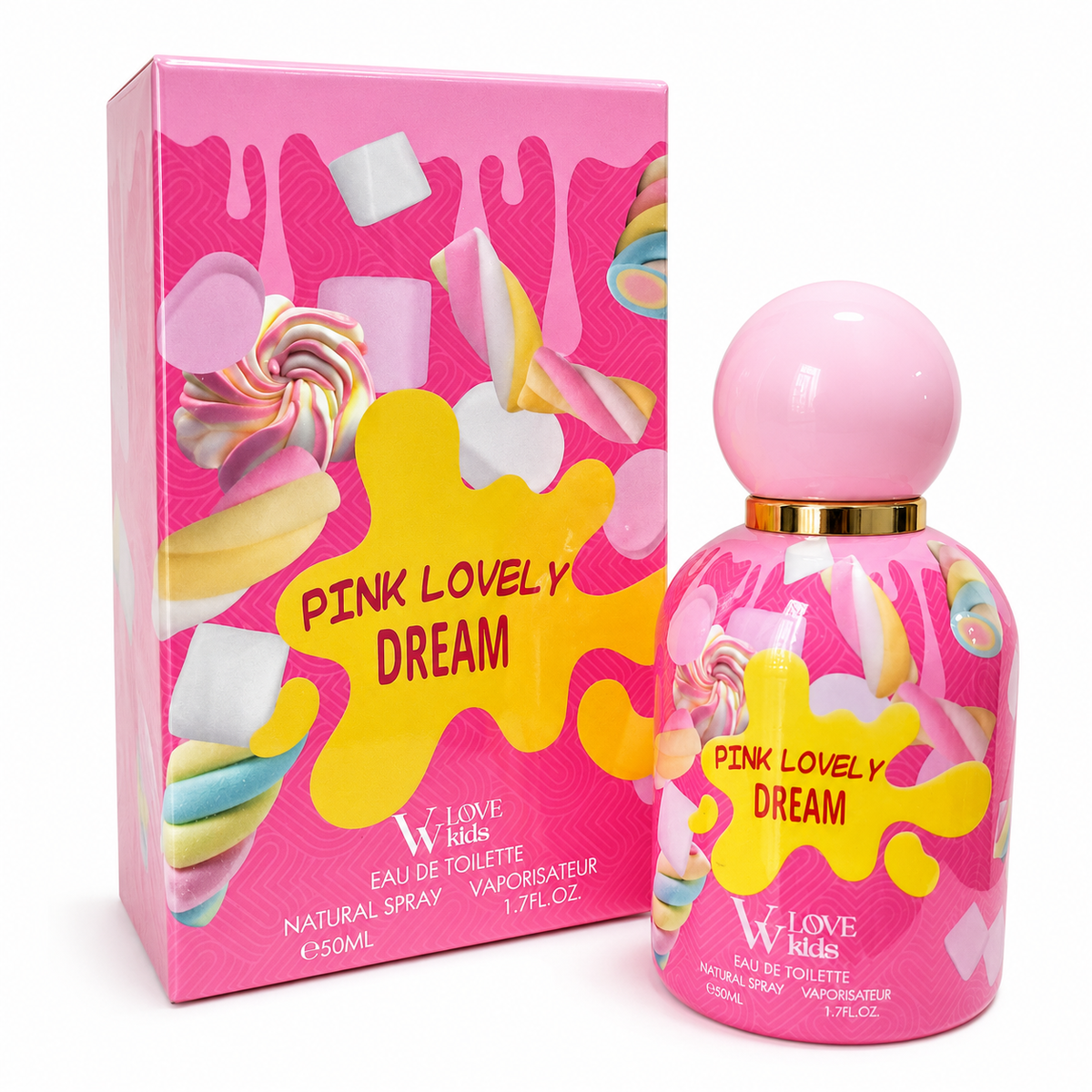 Pink Lovely Dream Kids Eau De Toilette Spray 50ml — view 3