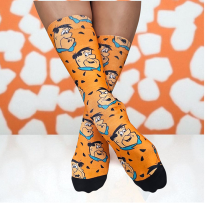 FLINTSTONE YABBA DABBA DOO SOCKS