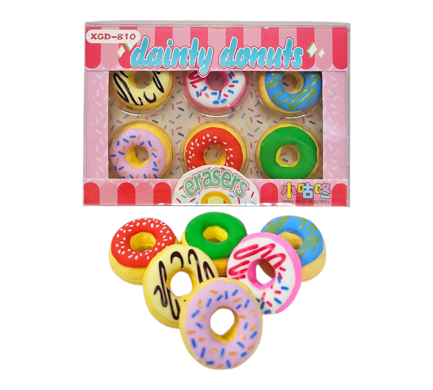 DONUT ERASERS
