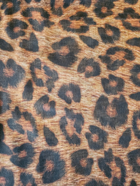 ELEGANT LEOPARD PRINT SCARF #26 — view 2