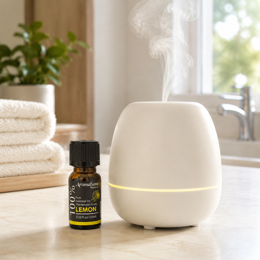 Lemon 100% Essential Oil (10ml) — view 2