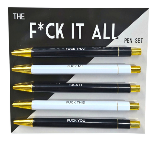 F*CK IT ALL Pen Set