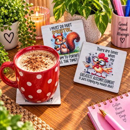 Sarcastic Coasters Set of 3 (E)