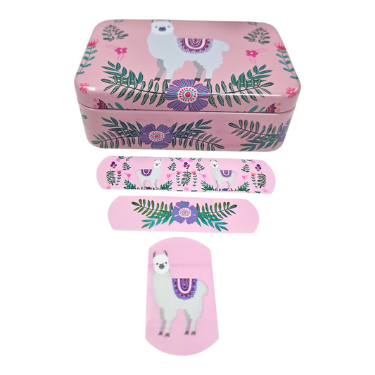 Sweet Llama Tinned Plasters