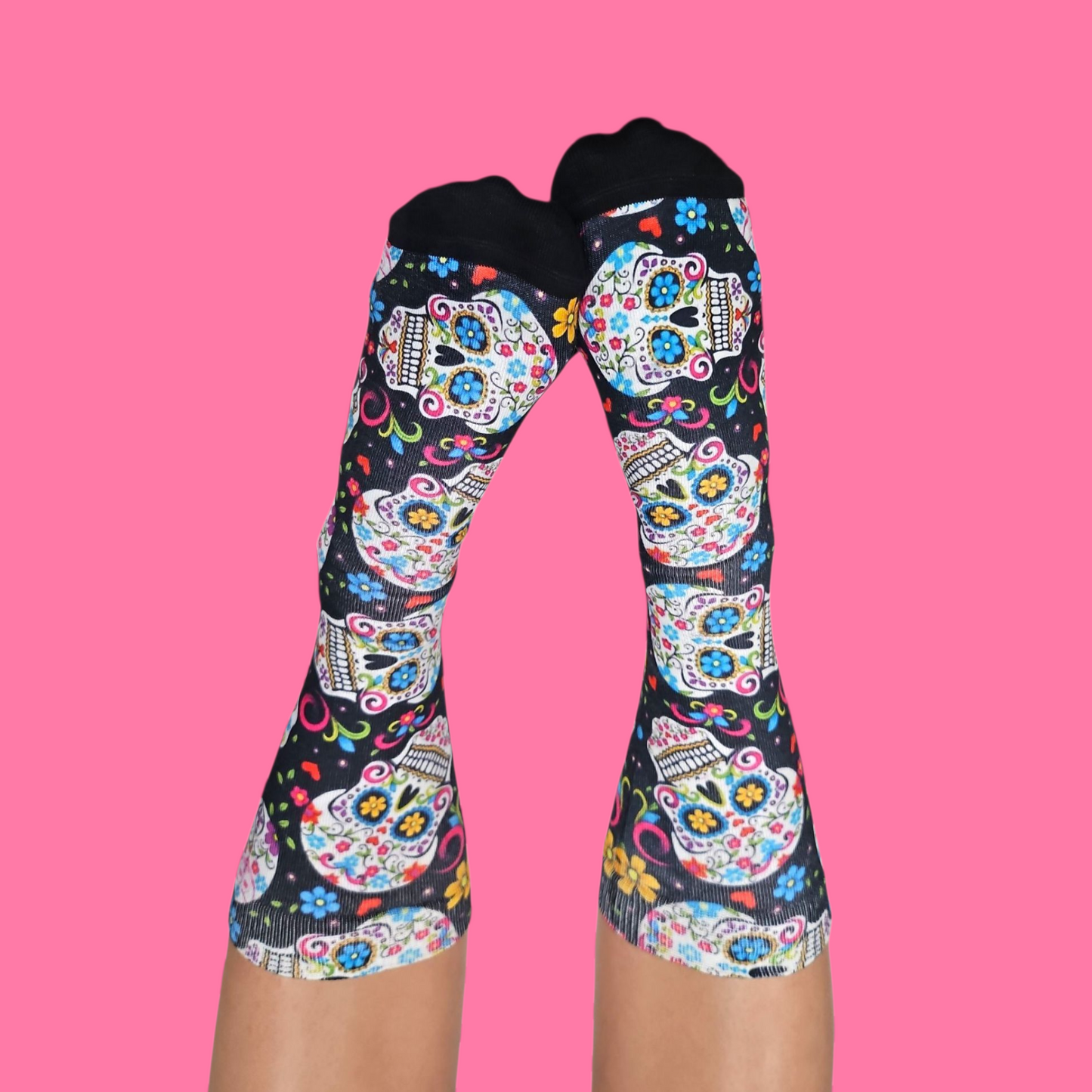 SUGAR SKULL FIESTA SOCKS