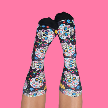 SUGAR SKULL FIESTA SOCKS