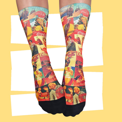 COKE VINTAGE SOCKS