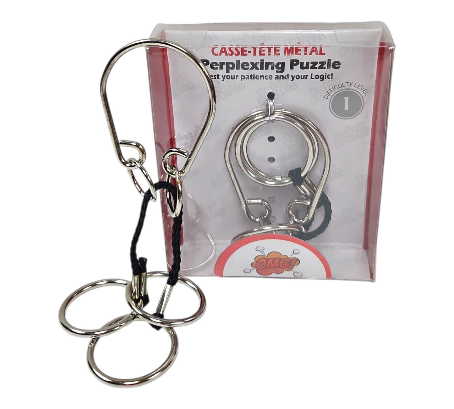 ROPE & LOOP METAL PUZZLE (G)