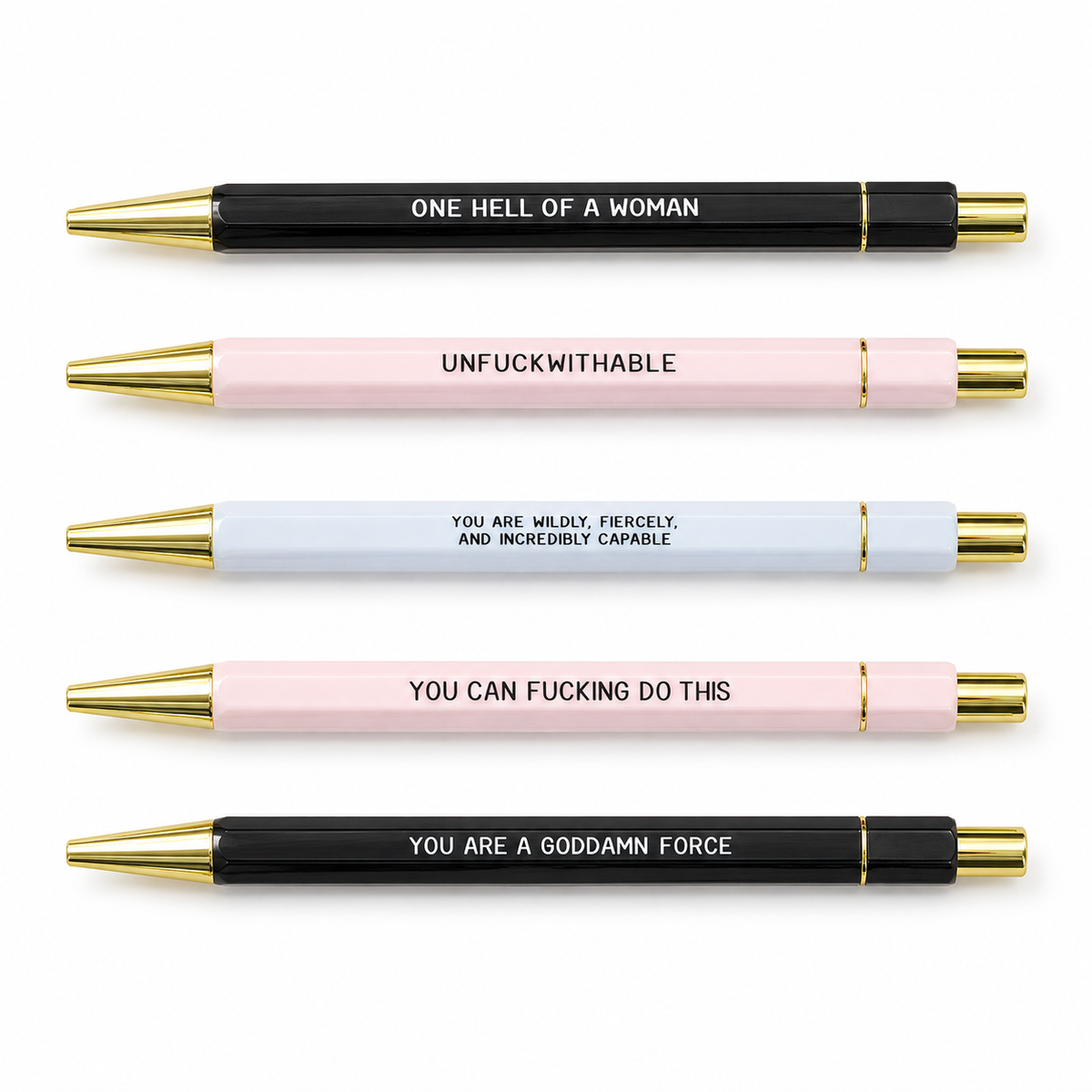 MOTIVATIONAL PENS FOR BADASS BABES Pen Set — view 2