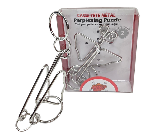 BUTTERFLY TWIST METAL PUZZLE (J)