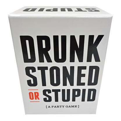 DRUNK STONED or STUPID Party Game