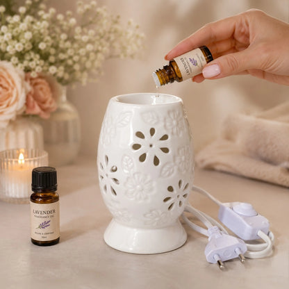 Electric Fragrance Oil Burner & Mood Lamp
