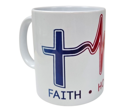 FAITH HOPE LOVE MUG