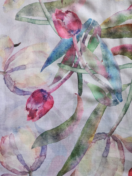 ELEGANT FLORAL SCARF #6 — view 2