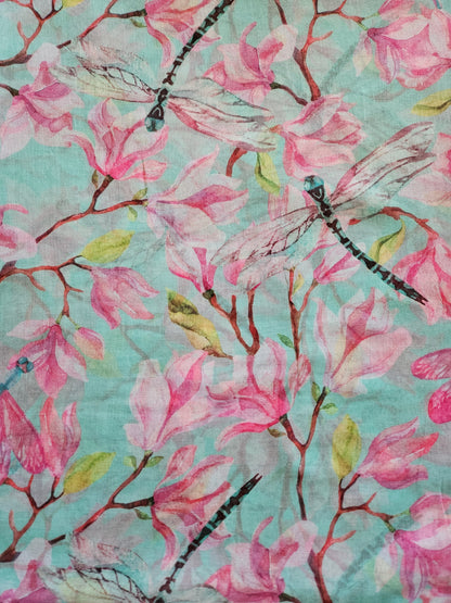 ELEGANT FLORAL SCARF #15