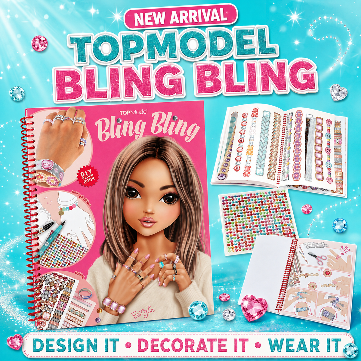Top Model Bling Bling Activity Book
