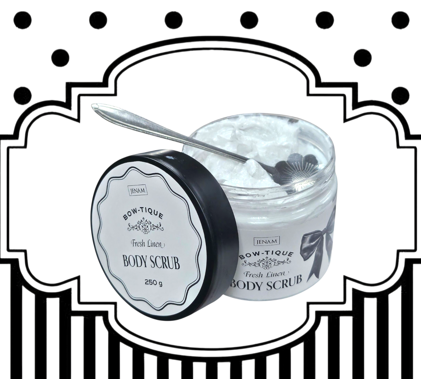 RIBBONS & BOWS BODY SCRUB (250gr)