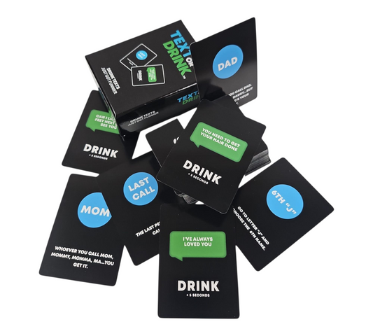 TEXT OR DRINK GAME