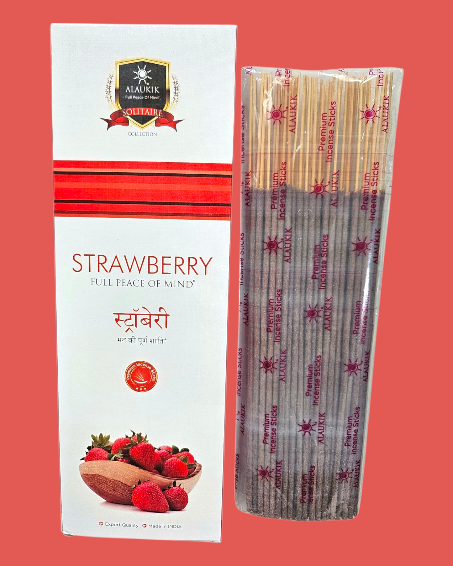 Alaukik STRAWBERRY Mega Pack Premium Incense Sticks