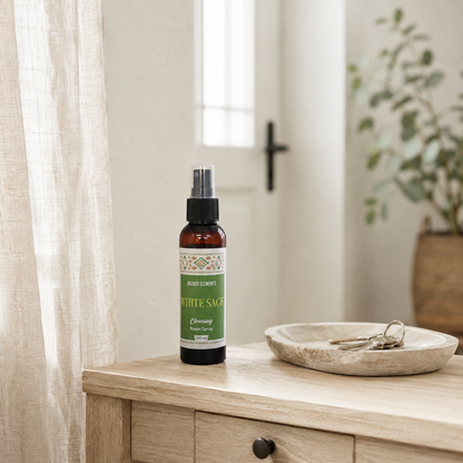 WHITE SAGE CLEANSING ROOM SPRAY (100ml) — view 2