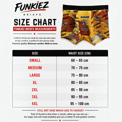 Mousetrap Funky Retro Briefs. — view 3