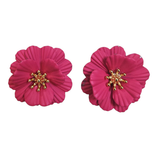 Poppy Earring Set (Pink)